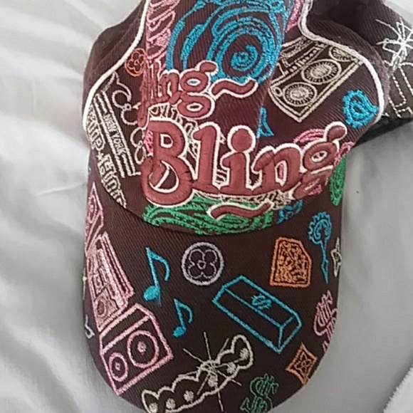 Bling Bling Hat  Sz $32+ free $8 gift - Picture 7 of 8